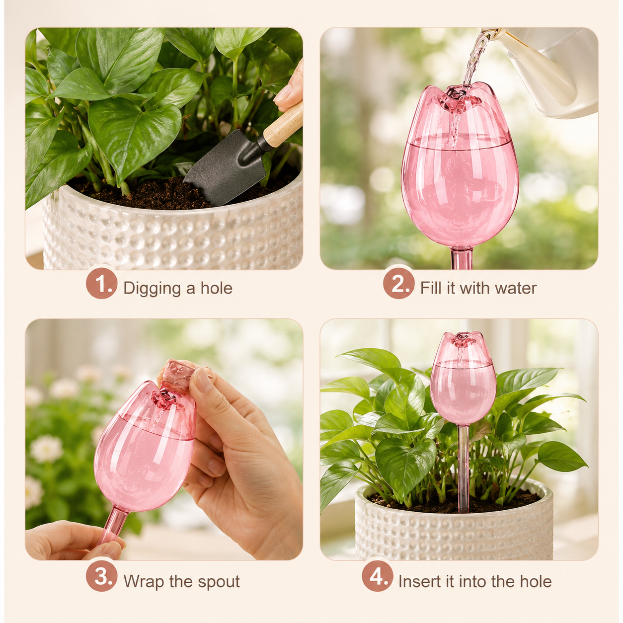 Bloomy Self - Watering Tulip
