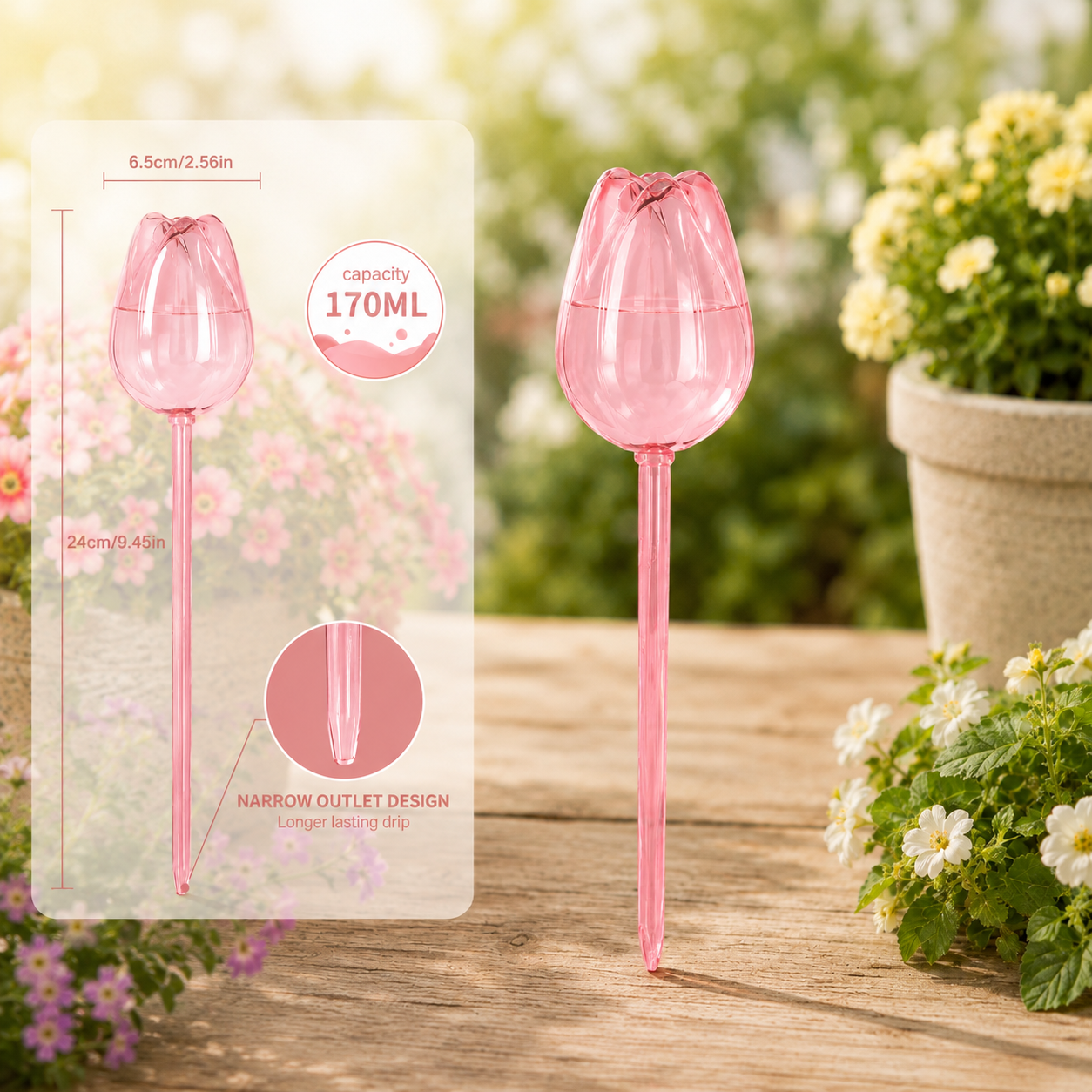 Bloomy Self - Watering Tulip